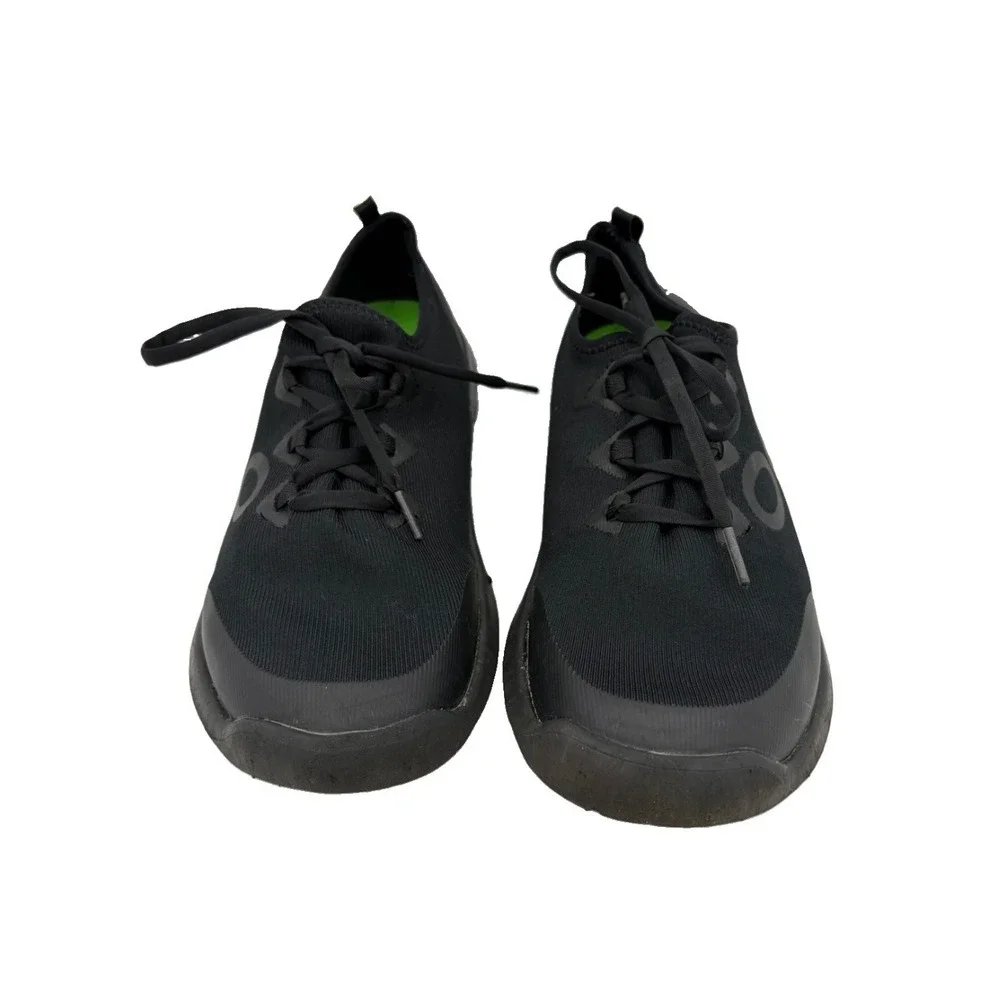 OOFOS OOmg Sport LS All Black Active Recovery Shoes Sneakers Men 11  Comfort